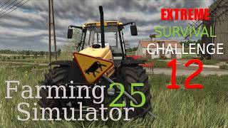 #12 THE GRAVE MISTAKE | Farming Simulator 25 Extreme Survival Challenge