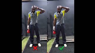 Correct your side bend form!!! #workoutmistakes #sidebend #gymtips #obliqueworkout #waistworkout