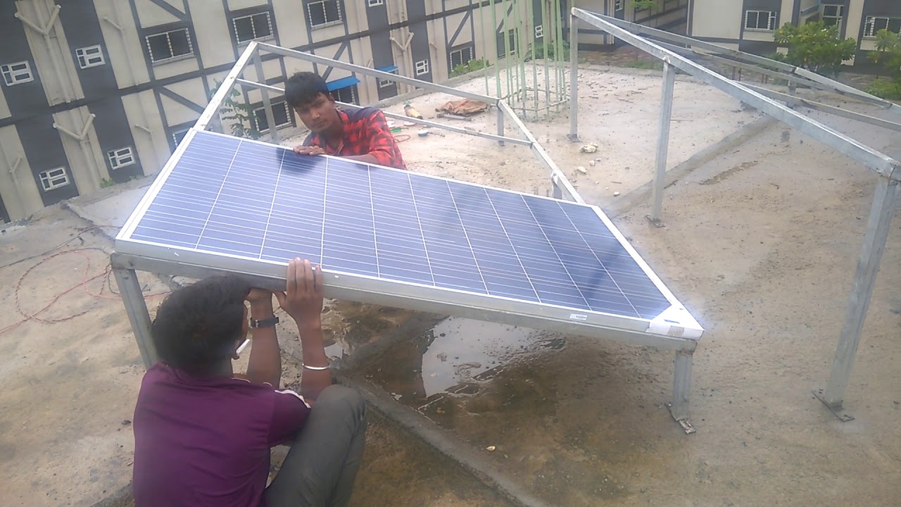 HOW TO INSTALL SOLAR PANELS - YouTube