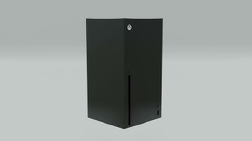 Xbox Series X Made in Blender 2.93