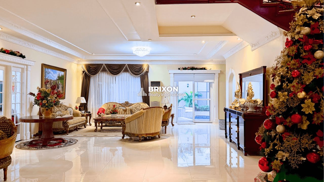 Luxury Corner Mansion with Swimming Pool for Sale Friendship Highway Koreatown Angeles City Clark