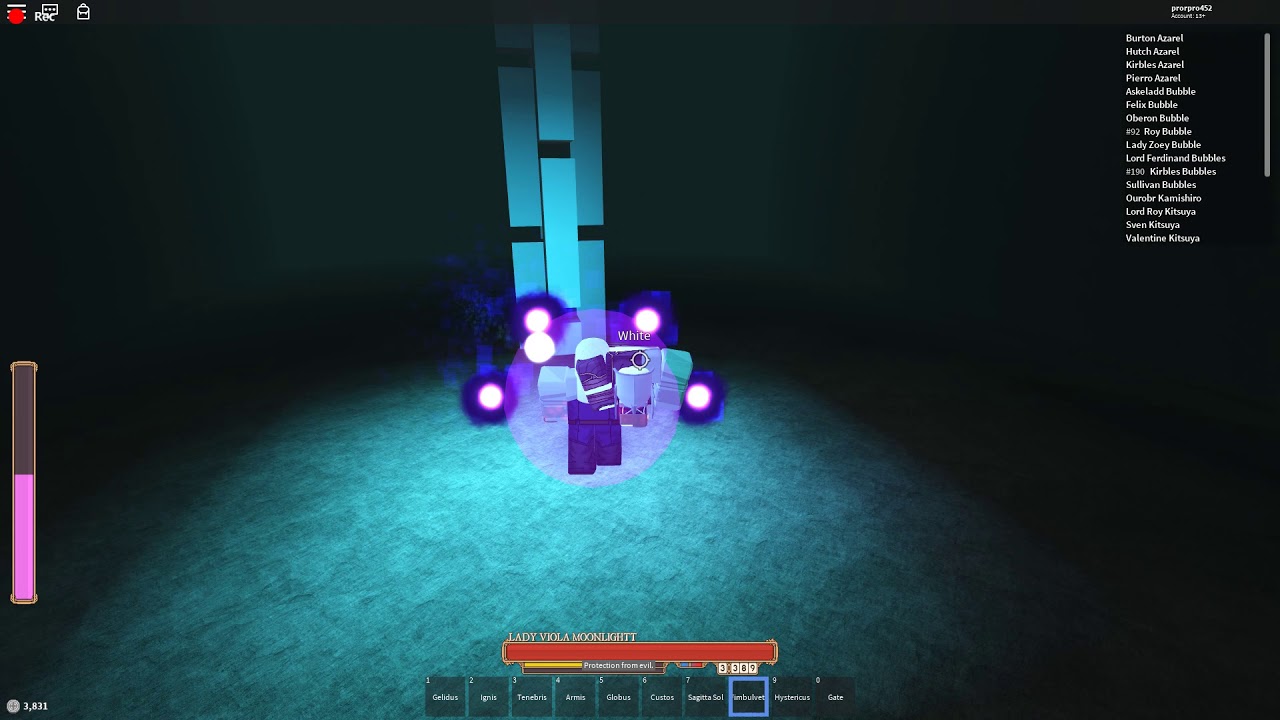 Rogue Lineage Fighting Vampire And Pf Users Be Like By Greenat - roblox rogue lineage how to get mana aux gg