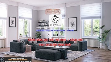 Bài 8_Phần1_Chiếu sáng nội thất với HDRI + Sửa bài học viên