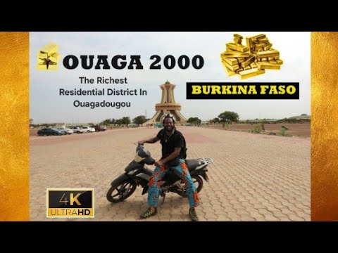 Ouaga 2000: 4K HDR 60fps Tour Of The Richest Residential District In Burkina Faso