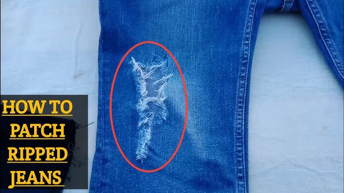 How to Mend Ripped Jeans with an HTV Patch - Siser North America