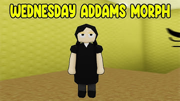UPDATE - How To Find WEDNESDAY ADDAMS  MORPH in Find The Backrooms Morphs