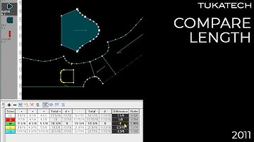 Compare Length | CAD Pattern Making Tutorial | TUKAtip - TUKAdesign (2011)