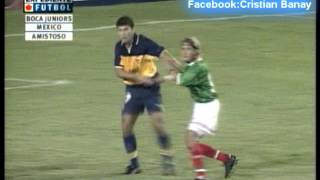 Boca Juniors 3 Mexico 1 Amistoso Internacional 1996 Los goles.