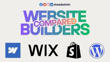 WordPress vs Shopify vs Wix vs Webflow - Best Website Builder