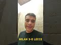 Milan-Lecce