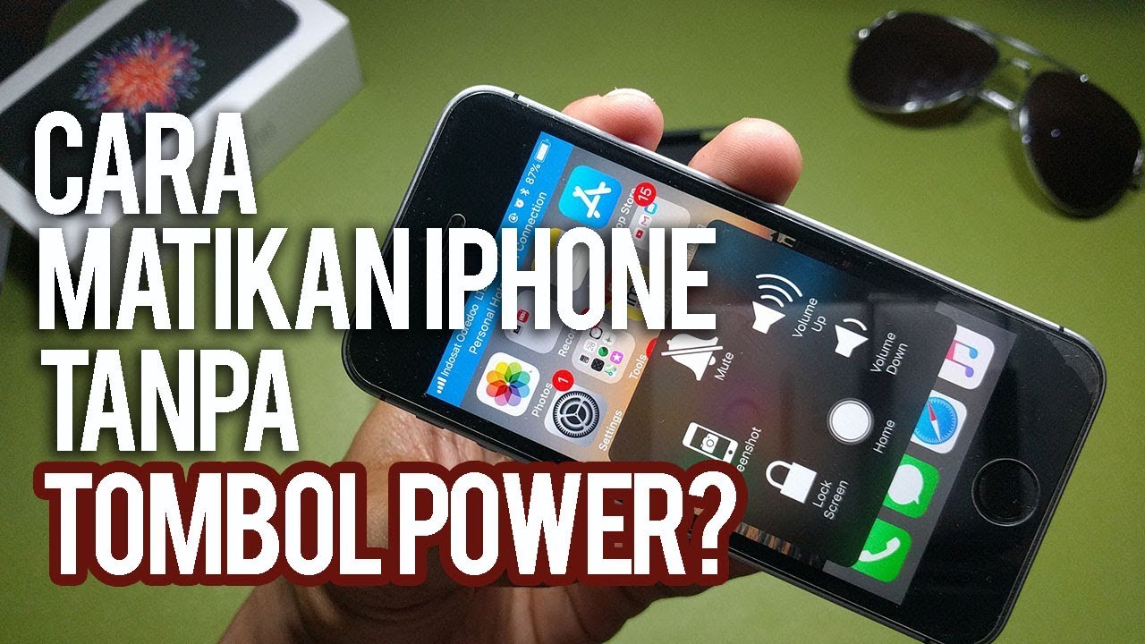 Mematikan iPhone Tanpa Tombol Power