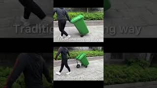 A small experiment of wheelie bin helper