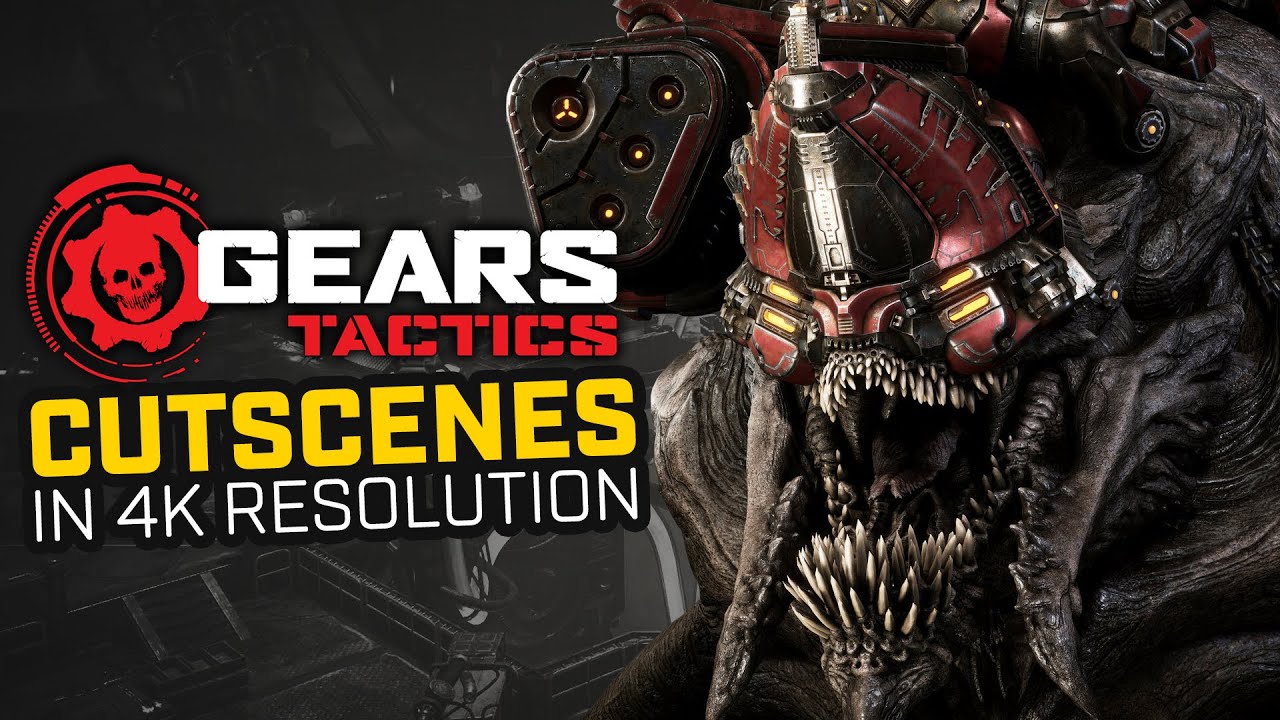 Gears Tactics - ALL Cutscenes in 4K Resolution (Full Movie | Cinematics)