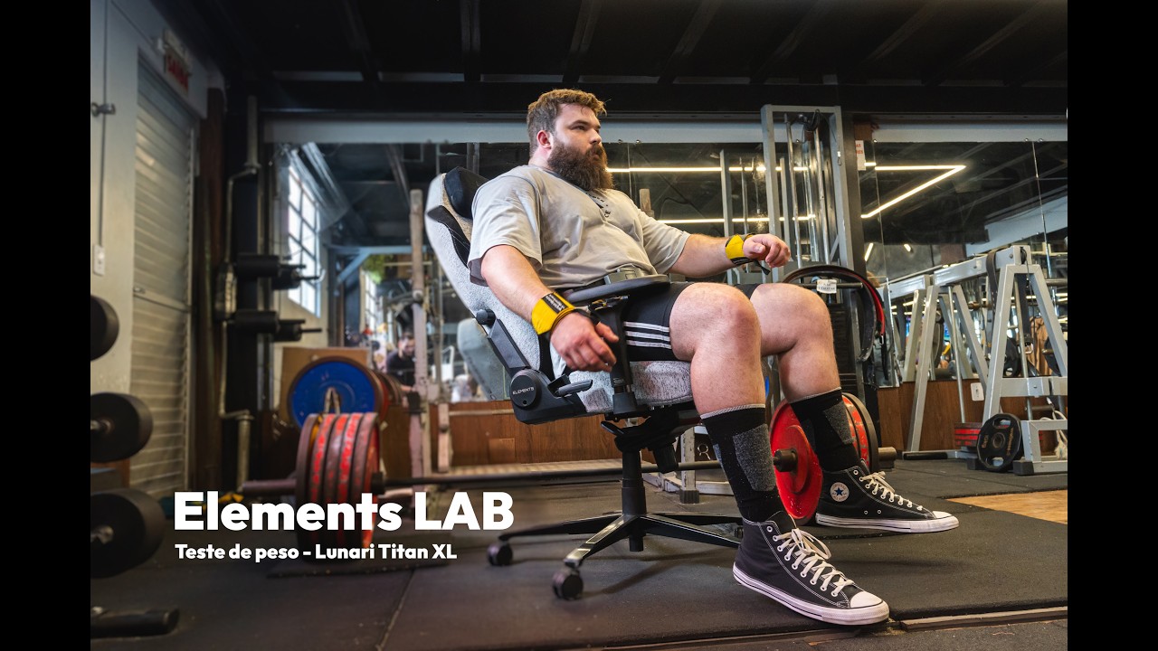 Elements LAB - Quantos QUILOS uma Cadeira Gamer Aguenta?