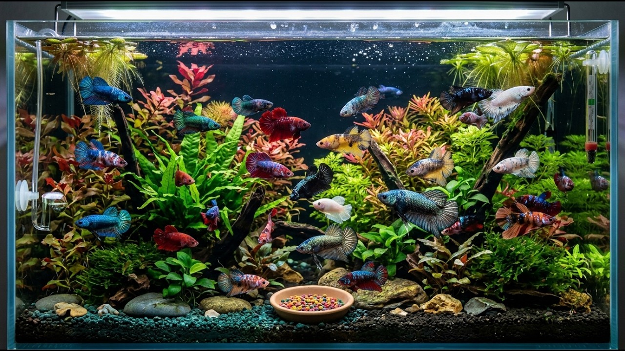 Rare Betta Fish Colors You Won’t Believe Exist 😱 | Stunning 4K Macro #bettafish #bettafish4k #bettas