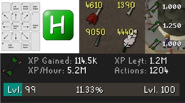 Guide: Remapping Mousekeys for INSANE Fletching EXP(Read Pinned comment, this is LEGAL)