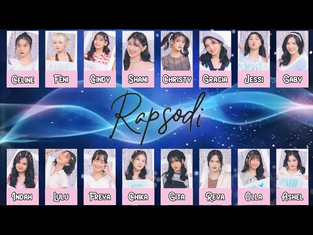 JKT48 New Era - Rapsodi (Color Coded Lyrics Video) class=