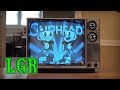 Cuphead sur un tlviseur  tube cathodique noir et blanc