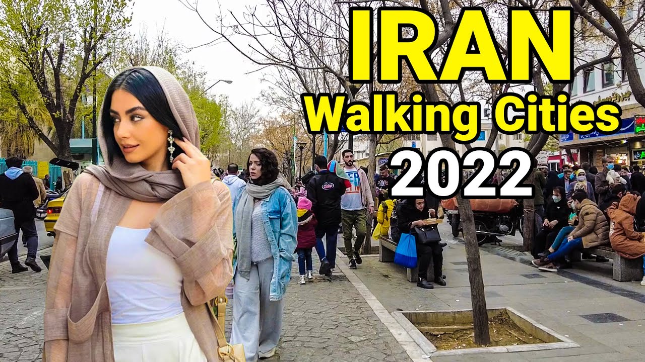 ⁣IRAN - Walking Iran Cities 2022 Tehran City Vlog ایران