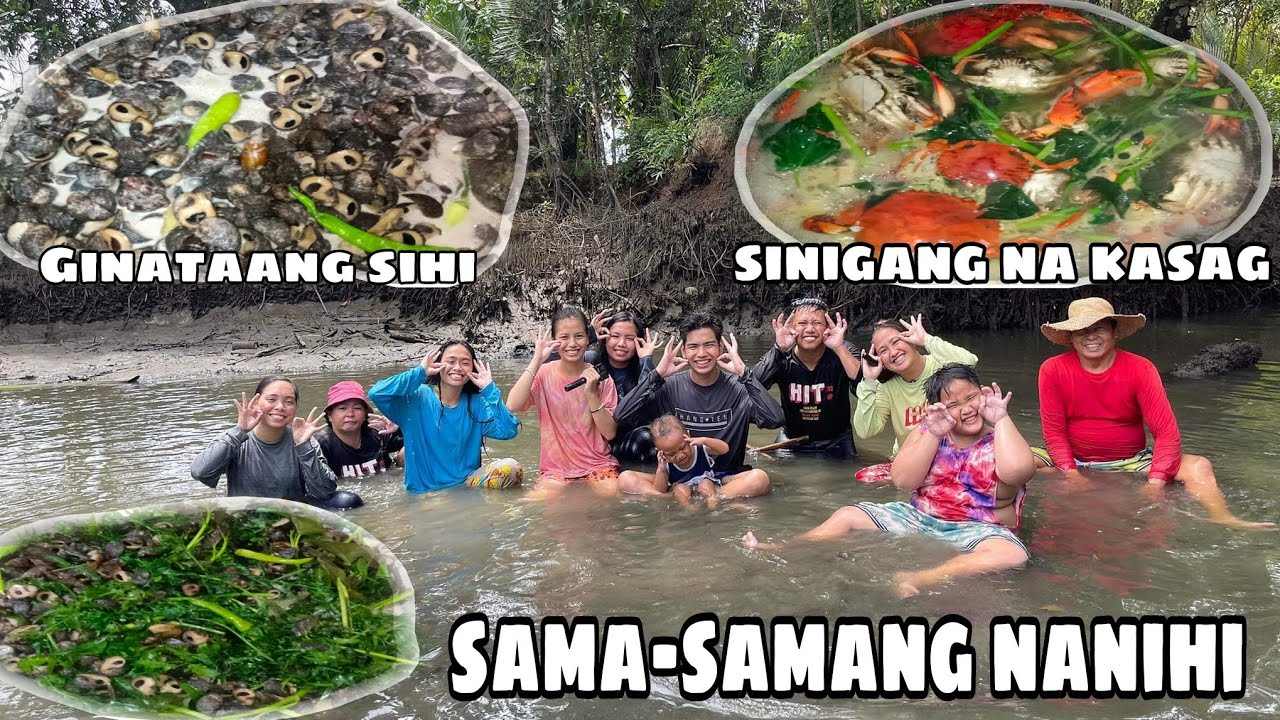 Sama-samang nanihi sa pakatan/Ginataang sihi +sinigang na kasag[catch ...