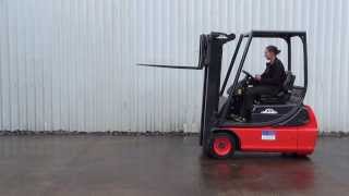 Linde 3 Wheel Electric Forklift Truck Container Spec