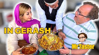 AMAZING Gerashi Gheimeh stew with Tahchin. Tasty yogurt kebab you MUST TRY in Gerash, Iran