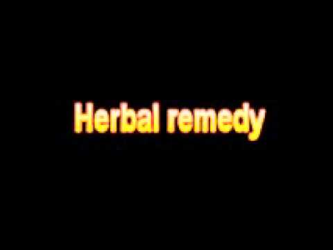 What Is The Definition Of Herbal Remedy Medical Dictionary Free
