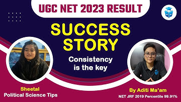 UGC NET Result 2023 | Sheetal