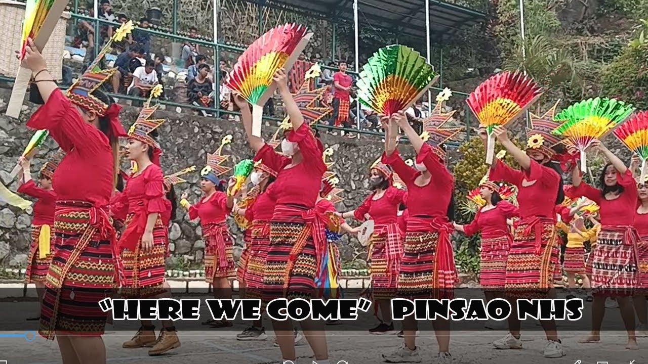 Panagbenga street dancing - Pinsao National High School Rehearsal