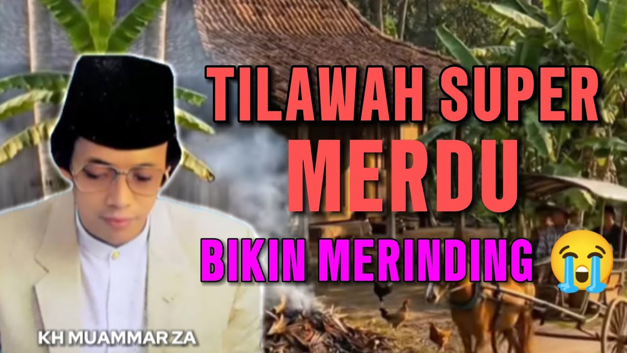 TILAWAH SUPER MERDU dari sang legend❗bikin merinding 😭 | kh muammar za Qari Internasional