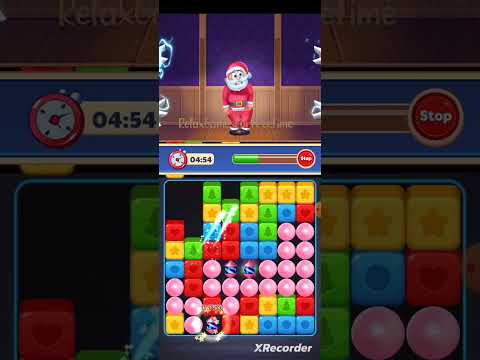 Christmas Blast - brick block pop pair solving puzzle arcade game - Level 3 gameplay walkthrough