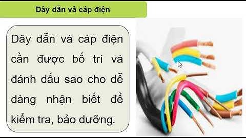 Bài 11: An Toàn Điện