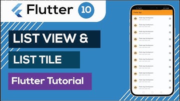 10. Listview & Listtile in Flutter | Flutter Tutorial Bangla | Android Studio