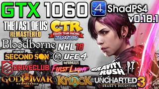 ShadPS4 on GTX 1060 - Test in 15 Games (PS4 Emulator)