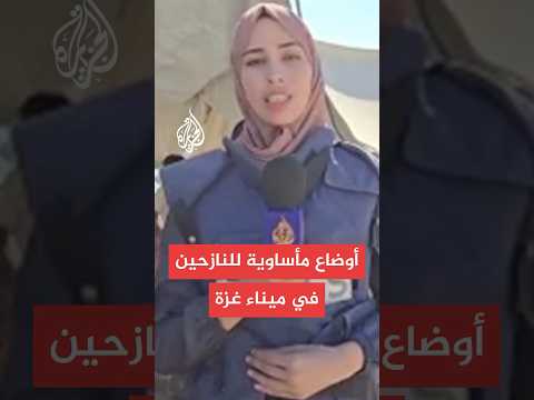 النازحون في ميناء غزة يعيشون واقعا معيشيا وإنسانيا صعبا.. ما القصة؟