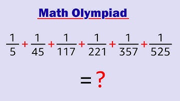 Math Olympiad | Find the sum of the series without using Calculator | VIJAY Maths