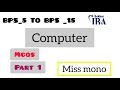 computer MCQs part 1 | sts bps 05 to bps 15 jobs preparation | general knowledge | missmono