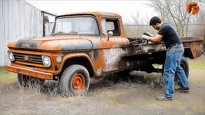 Man Fully Restores Abandoned V8 Chevrolet C10 | Start to Finish Build by @FLManGarage