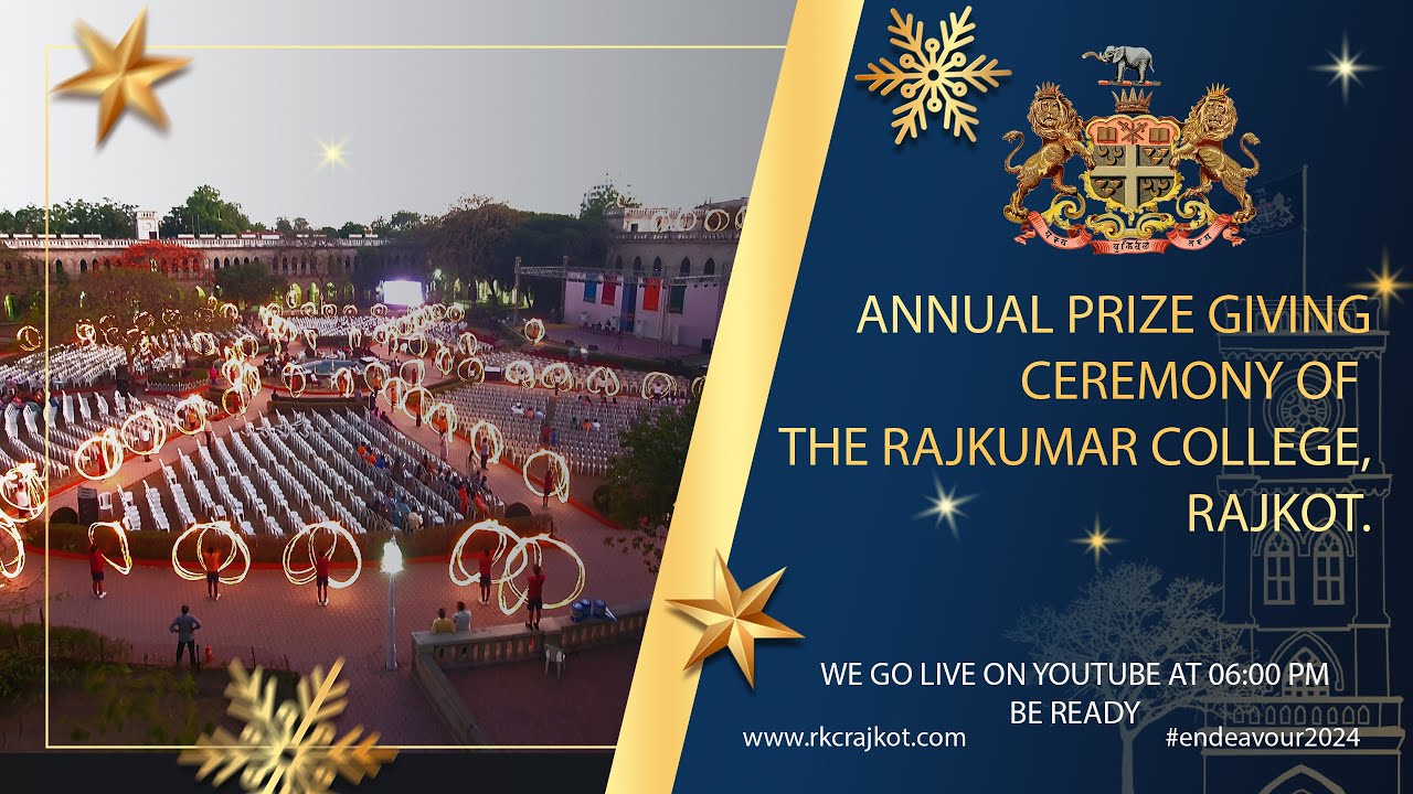 Annual Prize Giving Ceremony of  The Rajkumar College Rajkot  endeavour2024  annualprize  rkc