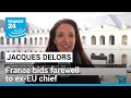 France bids farewell to ex-EU chief Jacques Delors • FRANCE 24 English