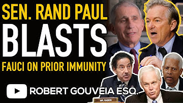 RAND PAUL Blasts FAUCI on IMMUNITY as RON JOHNSON Grills Twitter Execs on Interference