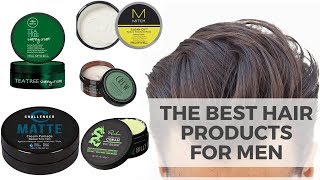 10 Best Hair Styling Products For Men 2019 | Best Hair Styling creams | Men's Trendy Hairstyles