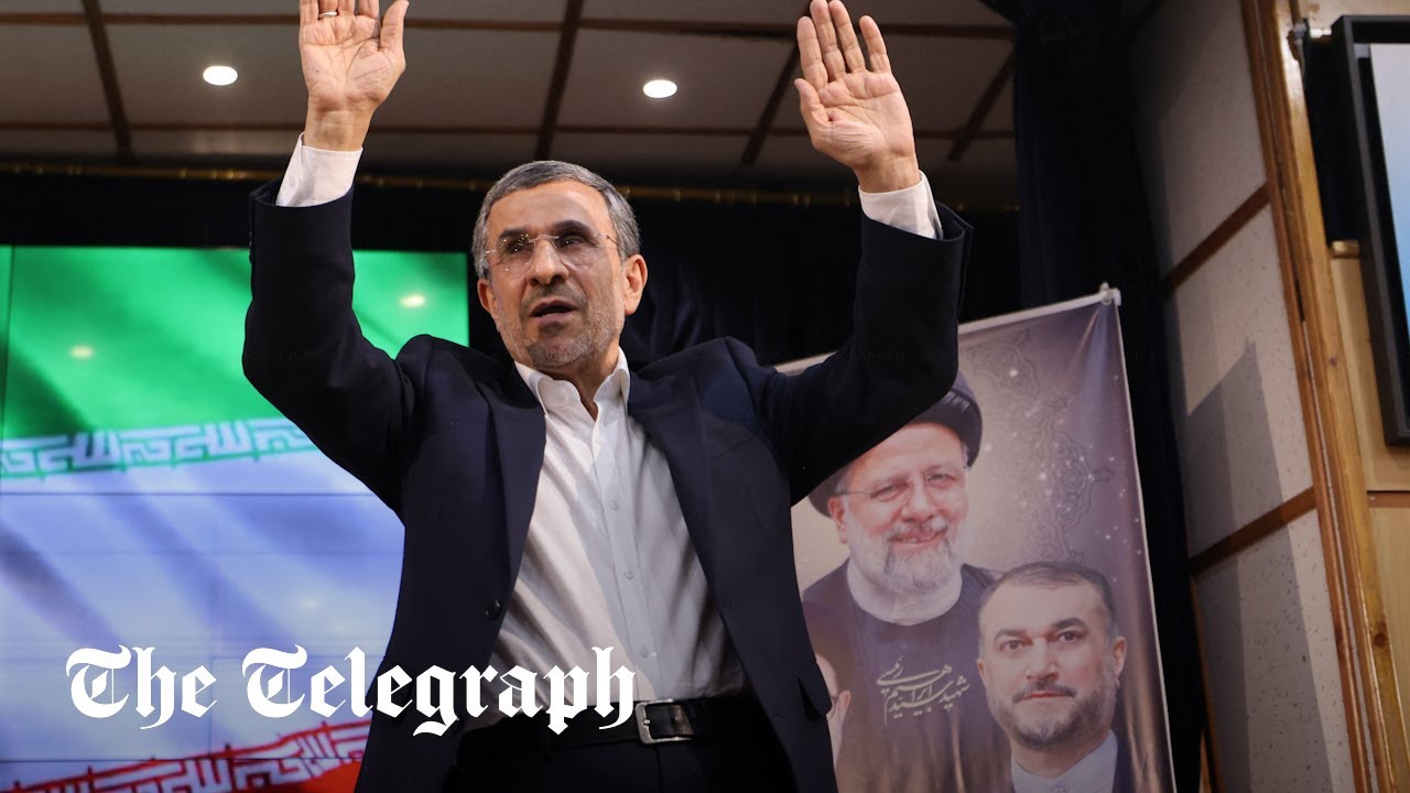 Iran’s former President Mahmoud Ahmadinejad registers for presidential election