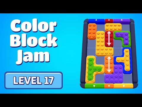 Color Block Jam Level 17 | Complete Walkthrough & Solutions! 🚧
