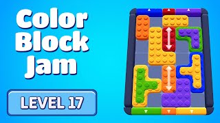 Color Block Jam Level 17 | Complete Walkthrough & Solutions! 🚧