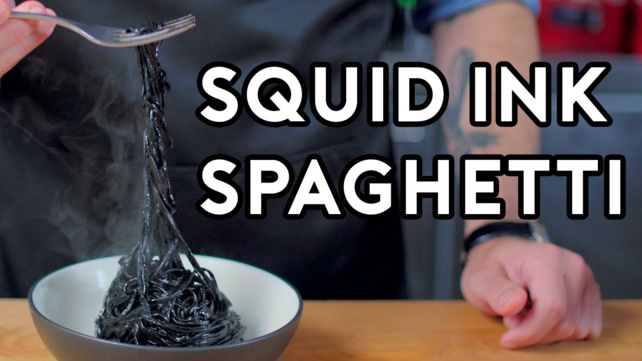 Binging with Babish: Squid Ink Pasta from JoJo