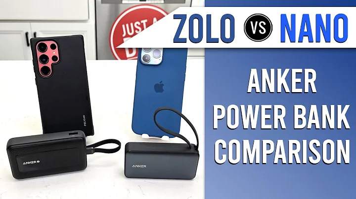 Anker Zolo vs Anker Nano 10,000mAh 30W Power Bank and Portable Charger with USB-C Cable COMPARISON