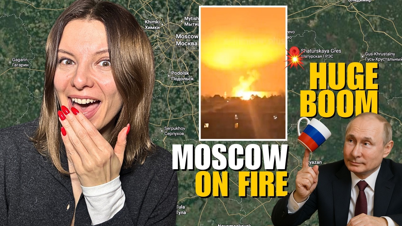 BIG EXPLOSION NEAR MOSCOW: 1.5 MW SHATURA POWER PLANT ON FIRE Vlog 1237: War in Ukraine