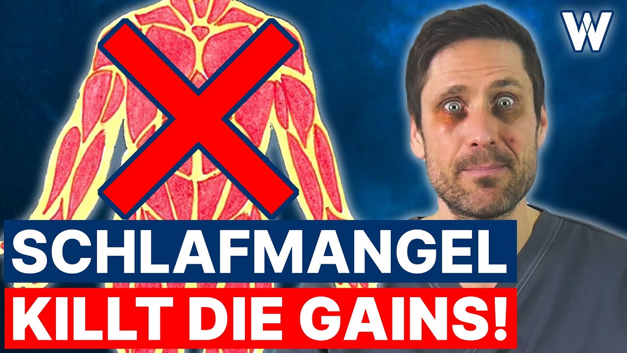 Sportkiller Schlafmangel: Kein Muskelwachstum. So zerstört fehlender Schlaf das Training!