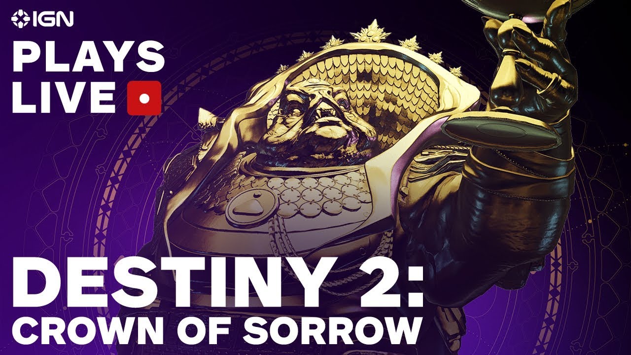video gaming chair Destiny 2: Crown of Sorrow Raid Livestream - IGN Plays Live